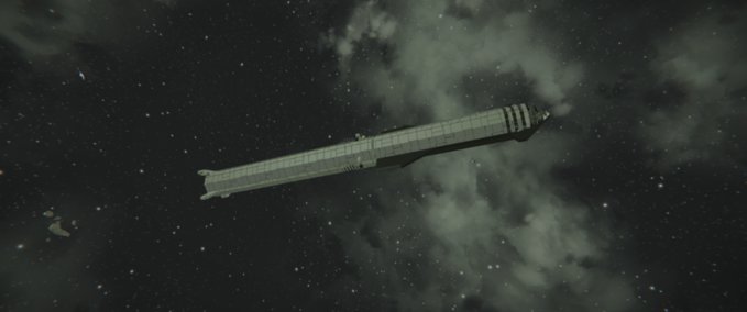 Blueprint SpaceX Starship and Super Heavy V4 Space Engineers mod