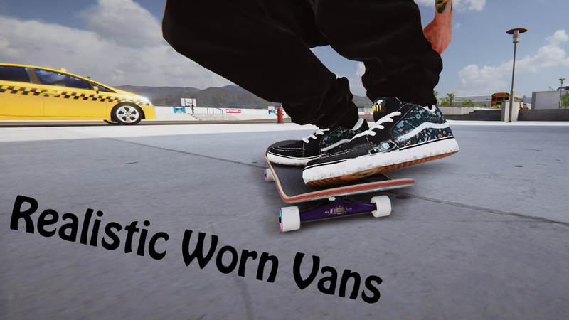 Skater XL: Worn Vans Pack v 1.0 Real Brand, Shoes Skater XL
