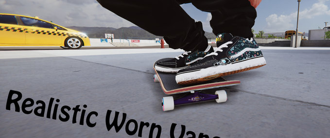 Gear Worn Vans Shoes Pack Skater XL mod