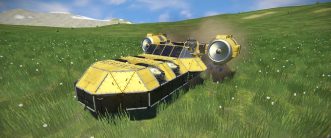 Blueprint Arcadian Speeder-Original Space Engineers mod
