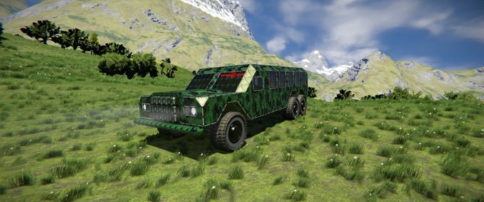 Blueprint BB007A2 Battle Bus Space Engineers mod