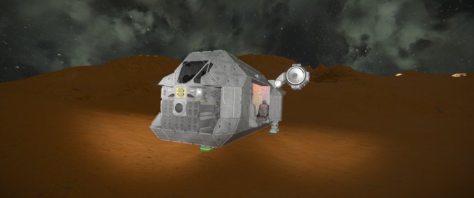Blueprint Razor Crest iii(mini-dropship) Space Engineers mod