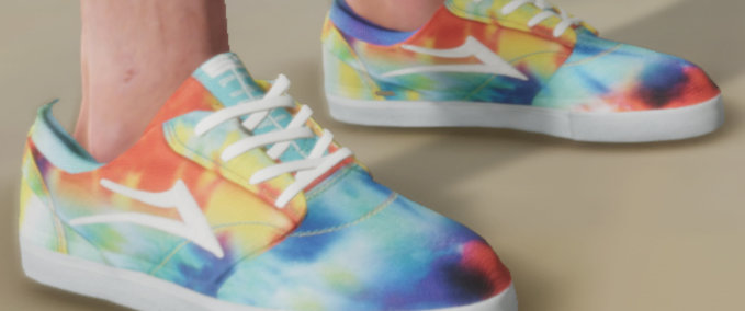 Real Brand Lakai - Griffin (Tie Dye) Skater XL mod