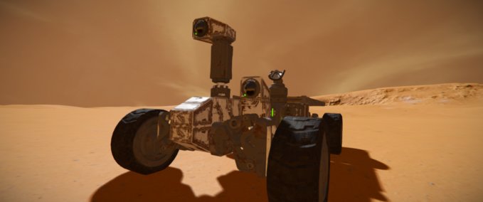 Blueprint Prospector Survey Rover (Decommissioned) Space Engineers mod