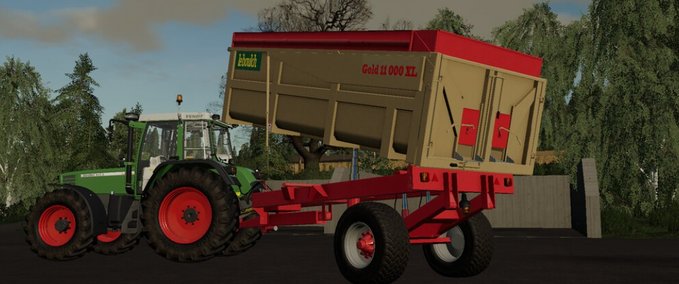 Ladewagen Leboulch Gold 11000 XL Landwirtschafts Simulator mod