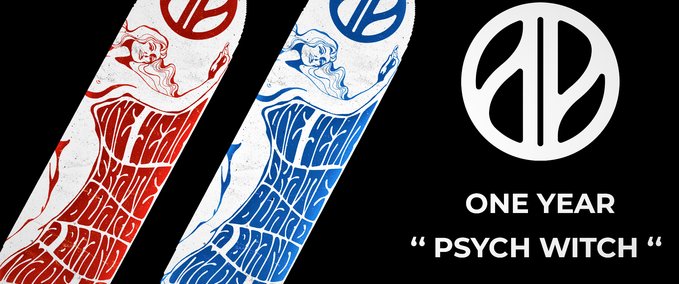 Gear One Year - Psych Witch Deck Skater XL mod