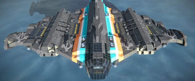 Blueprint ISS Sting ray Space Engineers mod
