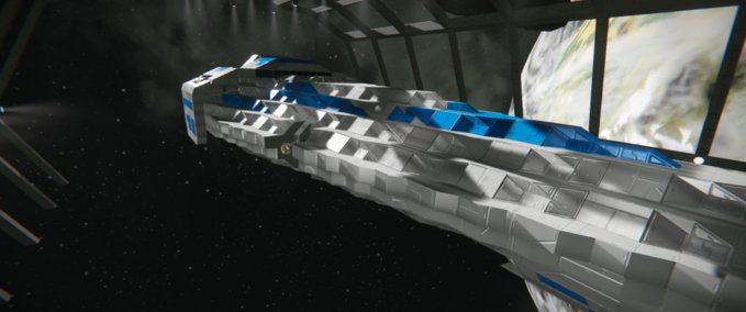 Blueprint MSI Light cruiser Space Engineers mod