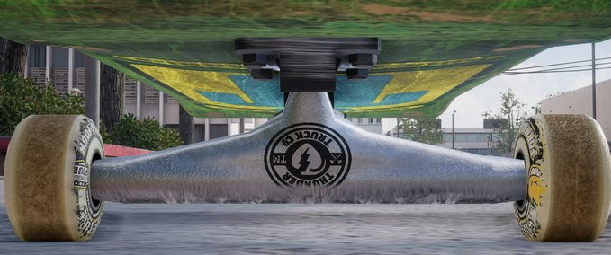 Other Thunder Trucks Silver Black (Used) Skater XL mod
