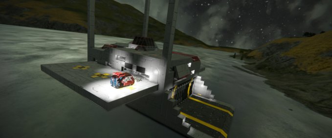 Blueprint Mining Station Space Engineers mod