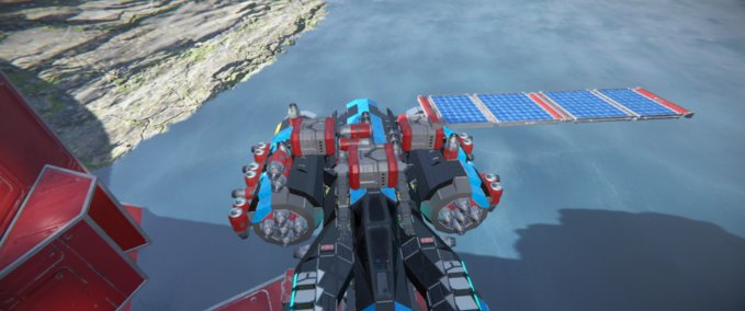 Blueprint WCO SA-45 Cyber Fighter Phase 1 Space Engineers mod