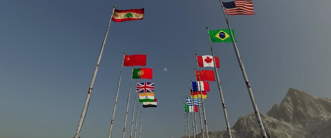 Objekte International Flags Landwirtschafts Simulator mod