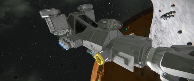 Blueprint Agile miner Space Engineers mod