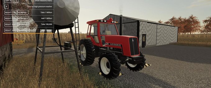 Deutz Fahr Allis Chalmers / Deutz Allis 8000 4WD & 2WD Landwirtschafts Simulator mod