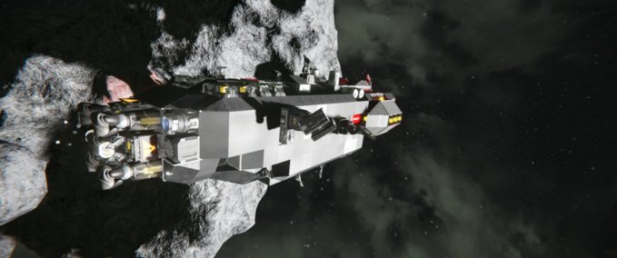 Blueprint Delta utilty ship Space Engineers mod