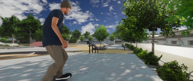 Map Park Compilation - Revamped Skater XL mod