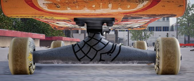 Other Thunder Trucks Grey/Black (Used) Skater XL mod