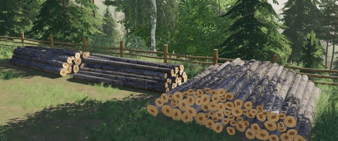 Objekte Wooden Pile Prefab (Prefab*) Landwirtschafts Simulator mod
