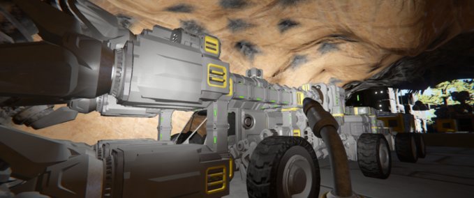 Blueprint Tunnel digger Space Engineers mod