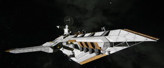 Blueprint Walkman Class Destroyer (PAD) Space Engineers mod