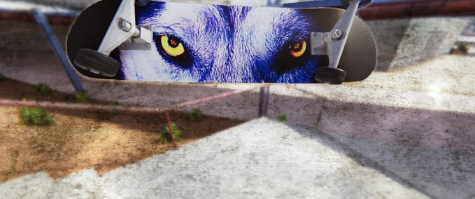 Gear Wolf Eyes Deck Skater XL mod