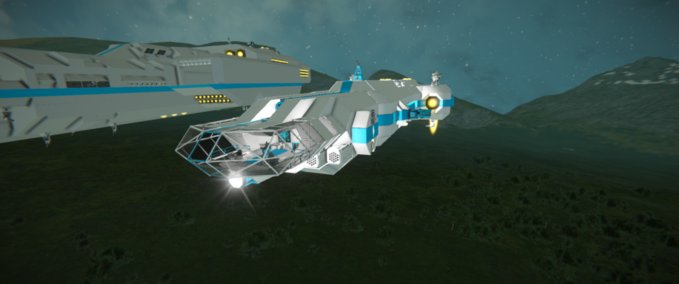 Blueprint eclipse class corvette (not my build) Space Engineers mod