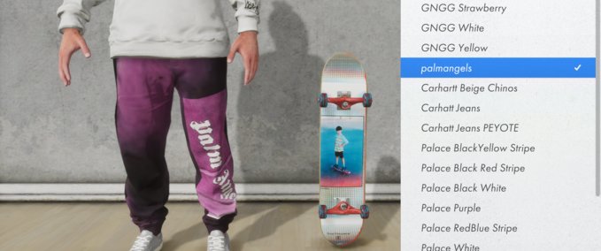Other pants palm angels Skater XL mod