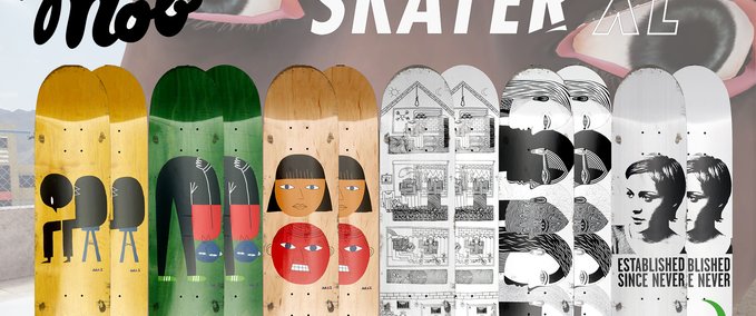 Gear latest MOB-Skateboards collection Skater XL mod