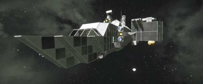 Blueprint RSA Landcaster Mk3 Space Engineers mod