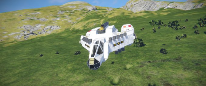 Blueprint URN Phantom X2A Space Engineers mod