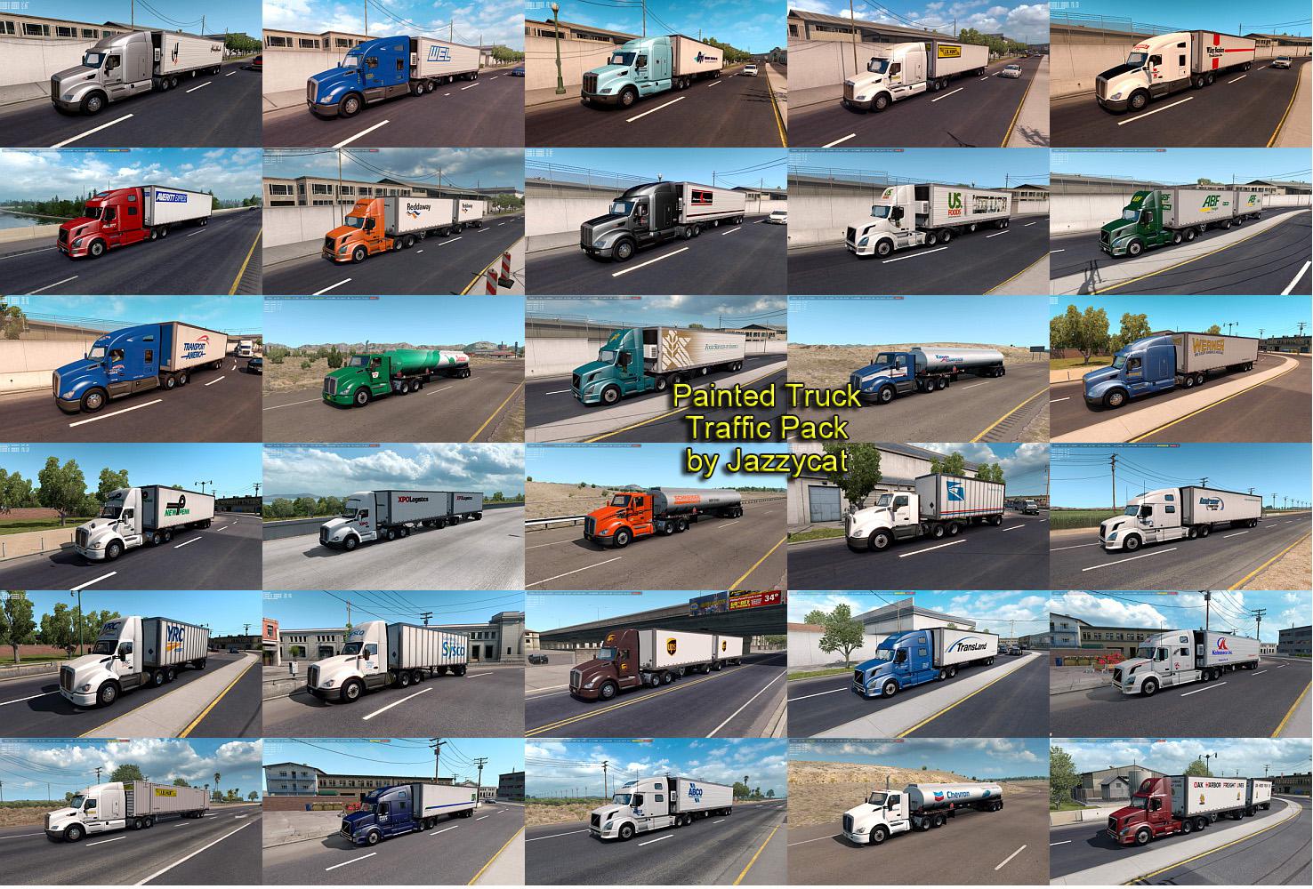 Trucks and Trailers of Companies in Traffic Pack by JC v1.5 1.34.x thumbnail 6