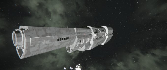 Blueprint UNSC Halcyon Cruiser(6th update desc) Space Engineers mod