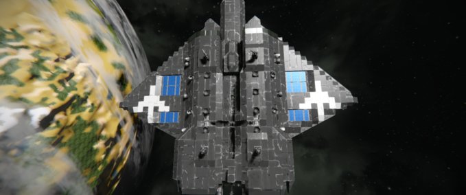 Blueprint Dragon Cargo Transport Space Engineers mod