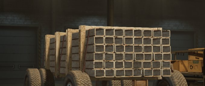 Subscribe Metal beams truck SnowRunner mod