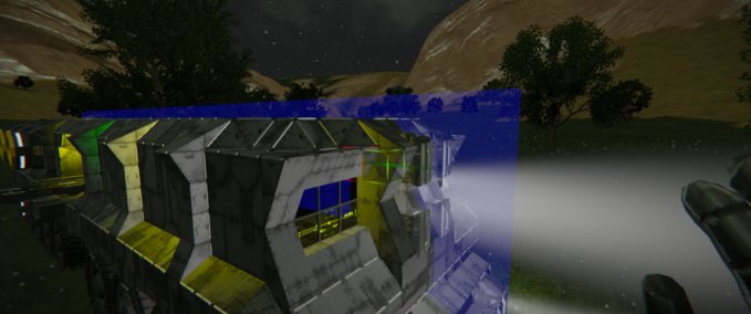 Blueprint Colonial transport Space Engineers mod