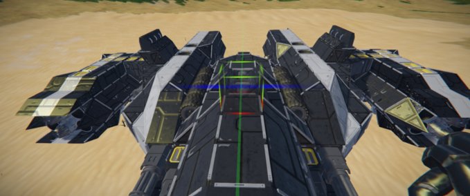 Blueprint UNSC Sabre Fighter Mk2 Space Engineers mod