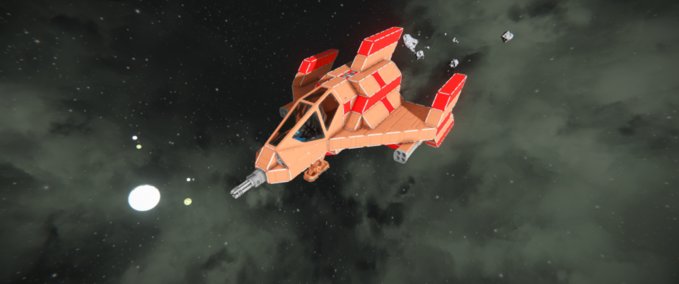 Blueprint NO MAN'S SKY LITTLE FIGHTER Space Engineers mod
