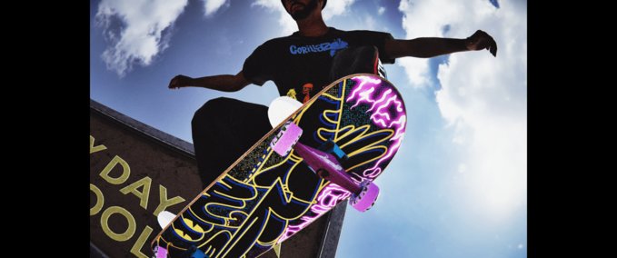 Fakeskate Brand THEM Skateboards Art Graphic Miniseries Skater XL mod