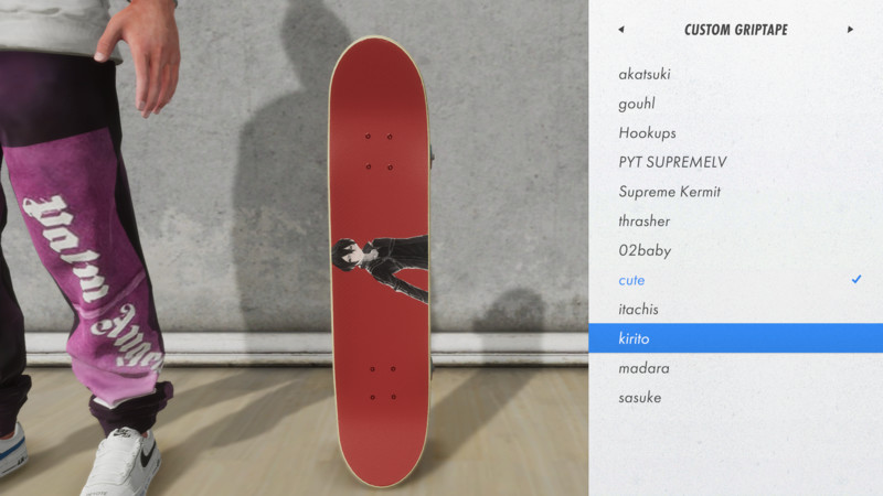 Skater XL: PACK(6GT) Anime Grips v 1 Gear, Griptape Mod für Skater XL