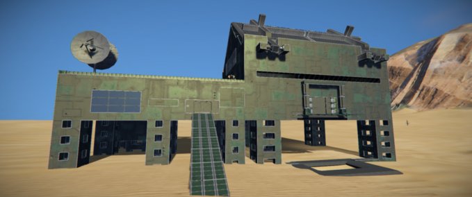 Blueprint Drexion forward HQ Space Engineers mod