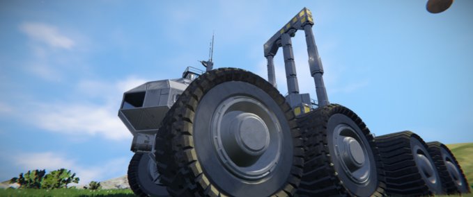 Blueprint Mobile Drilling rig Space Engineers mod