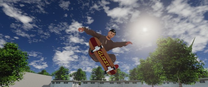 Gear EPIC Glizzy Skate Deck by hyper_chud on twitch Skater XL mod