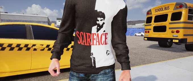 Gear Supreme Scarface Knit Sweater Skater XL mod