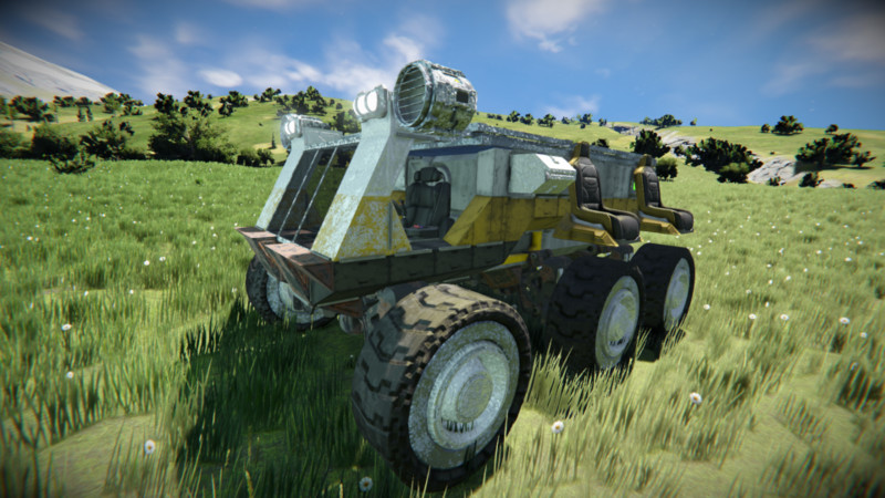 Space Engineers: Transport Rover v 1.0 Blueprint, Rover, Small_Grid ...