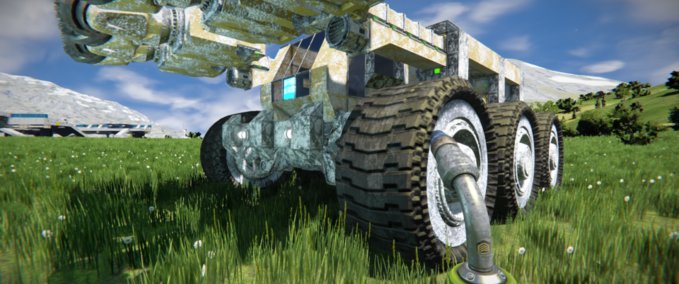 Blueprint Mining Rover Space Engineers mod