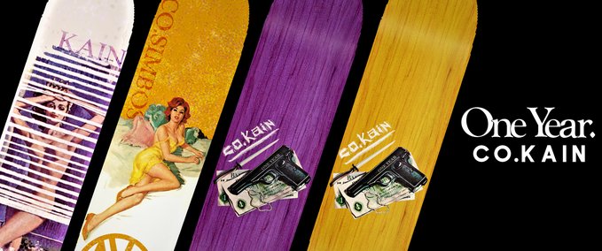 Gear One Year - Co.Kain Pro Decks Skater XL mod
