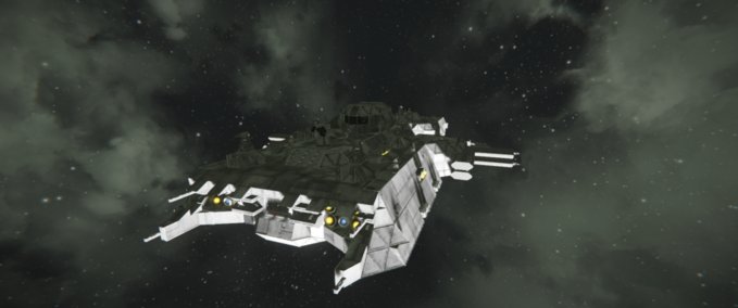 Blueprint Star conflict Federation frigate Space Engineers mod