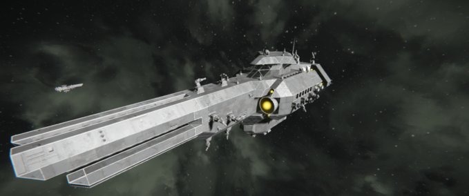 Blueprint Inquisitor Class Frigate Space Engineers mod