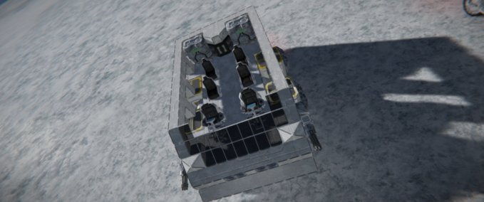 Blueprint froster drover V! Space Engineers mod