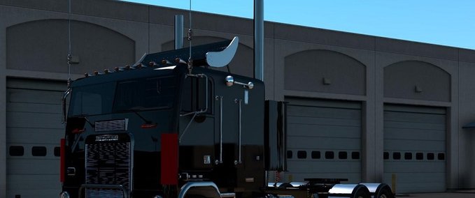 Trucks [ATS] FREIGHTLINER FLB CUSTOM [1.38.X] American Truck Simulator mod